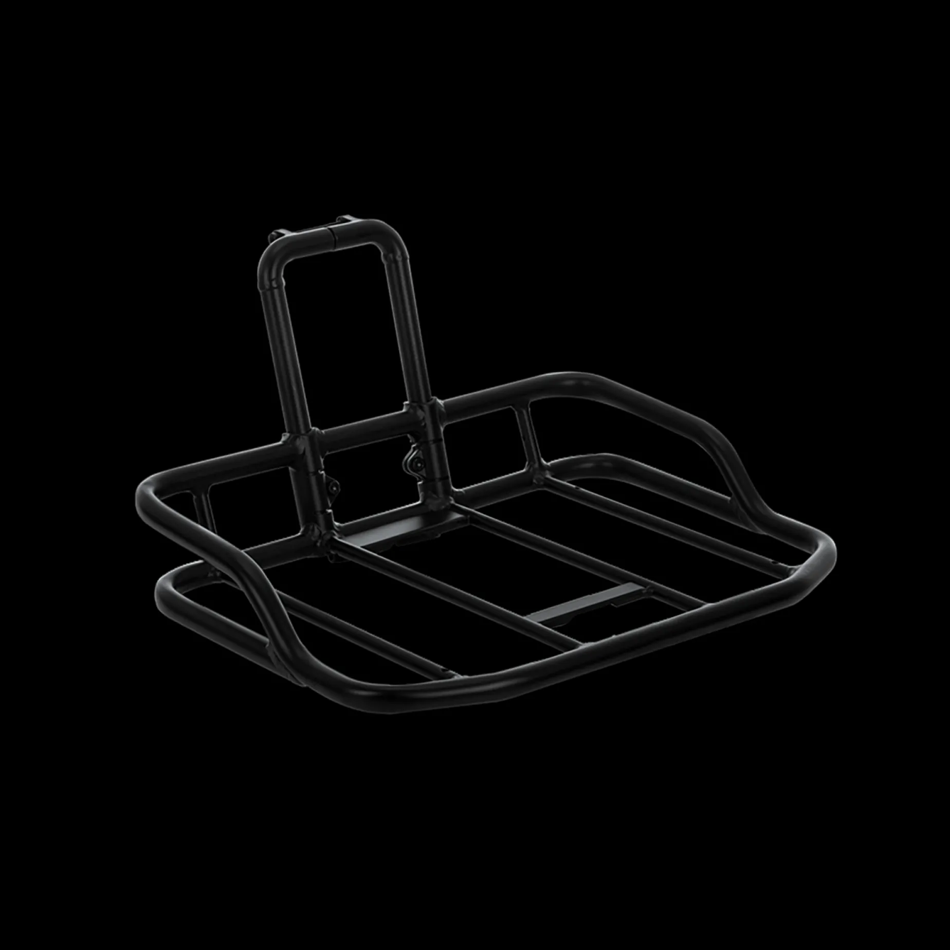 ACID Front Carrier HIC RILink Black, bagasjebærer - Resevedeler Elsykkel - ACID Front Carrier HIC RILink Black, bagasjebærer