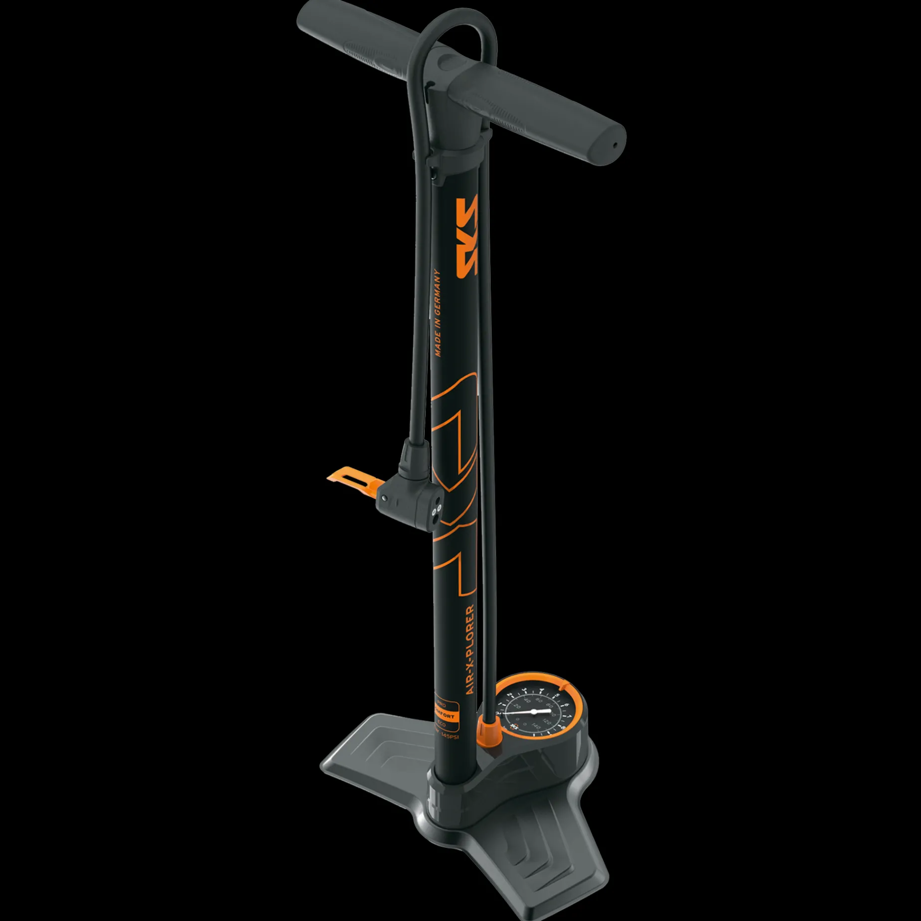 AIR X-PLORER 10.0 floorpump, gulvpumpe sykkel - Sykkelpumpe - AIR X-PLORER 10.0 floorpump, gulvpumpe sykkel