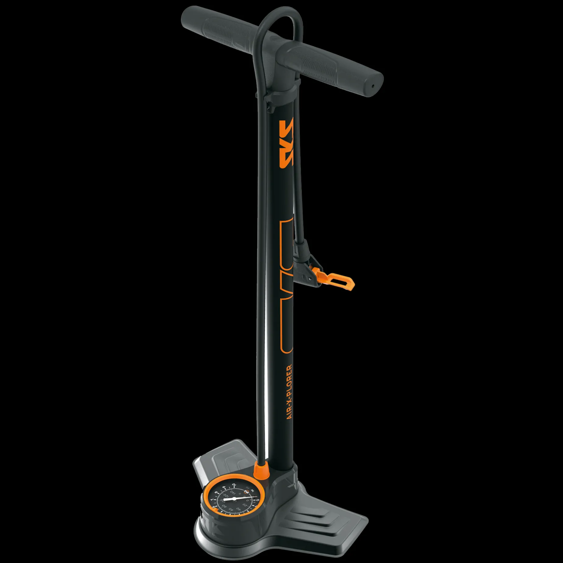 AIR X-PLORER 10.0 floorpump, gulvpumpe sykkel - Sykkelpumpe - AIR X-PLORER 10.0 floorpump, gulvpumpe sykkel