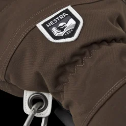 Alpine Glove Army leather Heli ski - 5 finger 24/25, skihanske, alpinhanske - Skihansker - Alpine Glove Army leather Heli ski - 5 finger 24/25, skihanske, alpinhanske