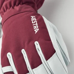 Alpine Glove Army leather Heli ski - 5 finger 24/25, skihanske, alpinhanske - Skihansker - Alpine Glove Army leather Heli ski - 5 finger 24/25, skihanske, alpinhanske