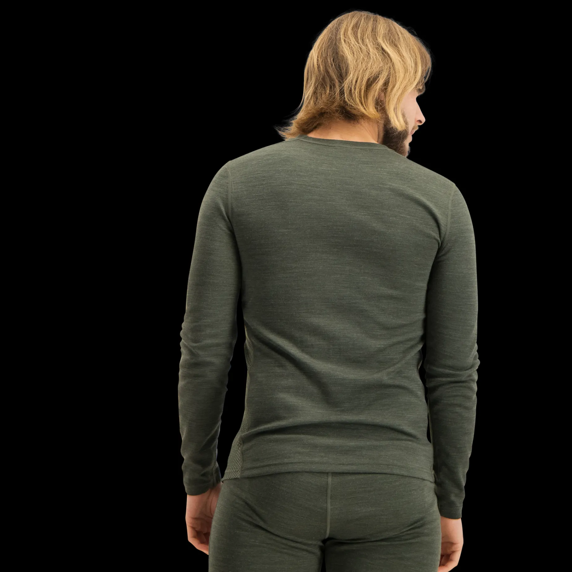 Base Crew Mns, ulltrøye herre - Ullundertøy overdel herre - Base Crew Mns, ulltrøye herre