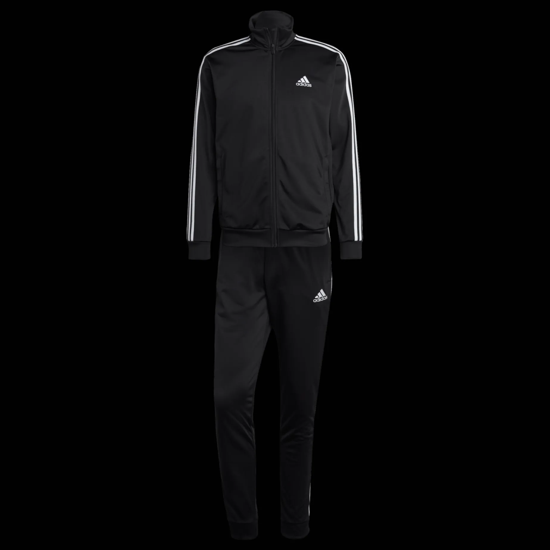 Basic 3-Stripes Tricot Tracksuit, herre - Fritid- & Joggebukser - Basic 3-Stripes Tricot Tracksuit, herre
