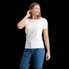 Basic Tee Round Neck, t-skjorte dame - Fritids T-Skjorte - Basic Tee Round Neck, t-skjorte dame