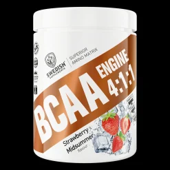 BCAA Engine 4:1:1 400g - Strawberry Midsummer, sportsdrikk - Aminosyrer - BCAA Engine 4:1:1 400g - Strawberry Midsummer, sportsdrikk
