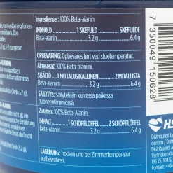 Beta-alanine, 320 G, kosttilskudd - Helsekost - Beta-alanine, 320 G, kosttilskudd
