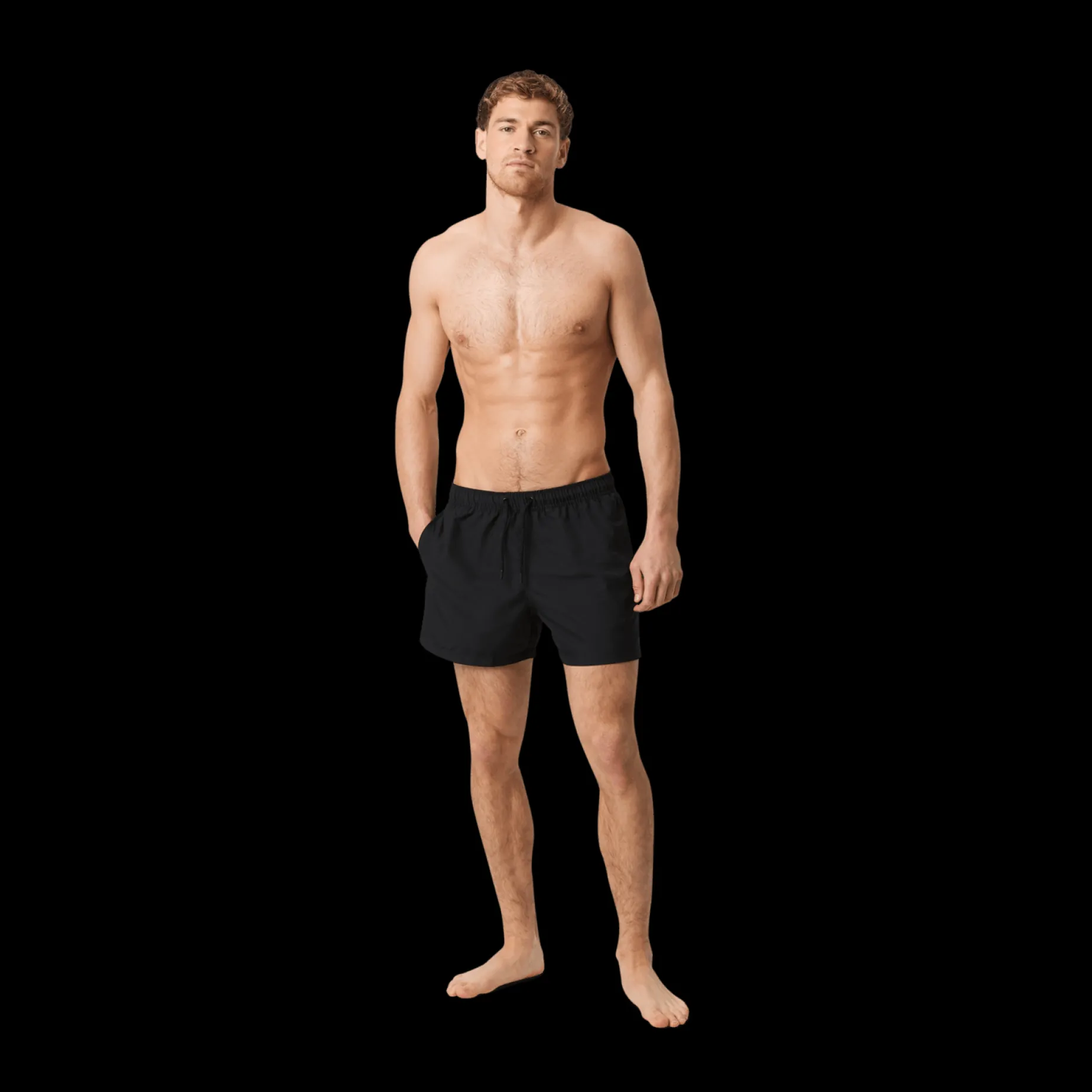 Borg Solid Swim Shorts, badeshorts, herre - Badeshorts - Borg Solid Swim Shorts, badeshorts, herre