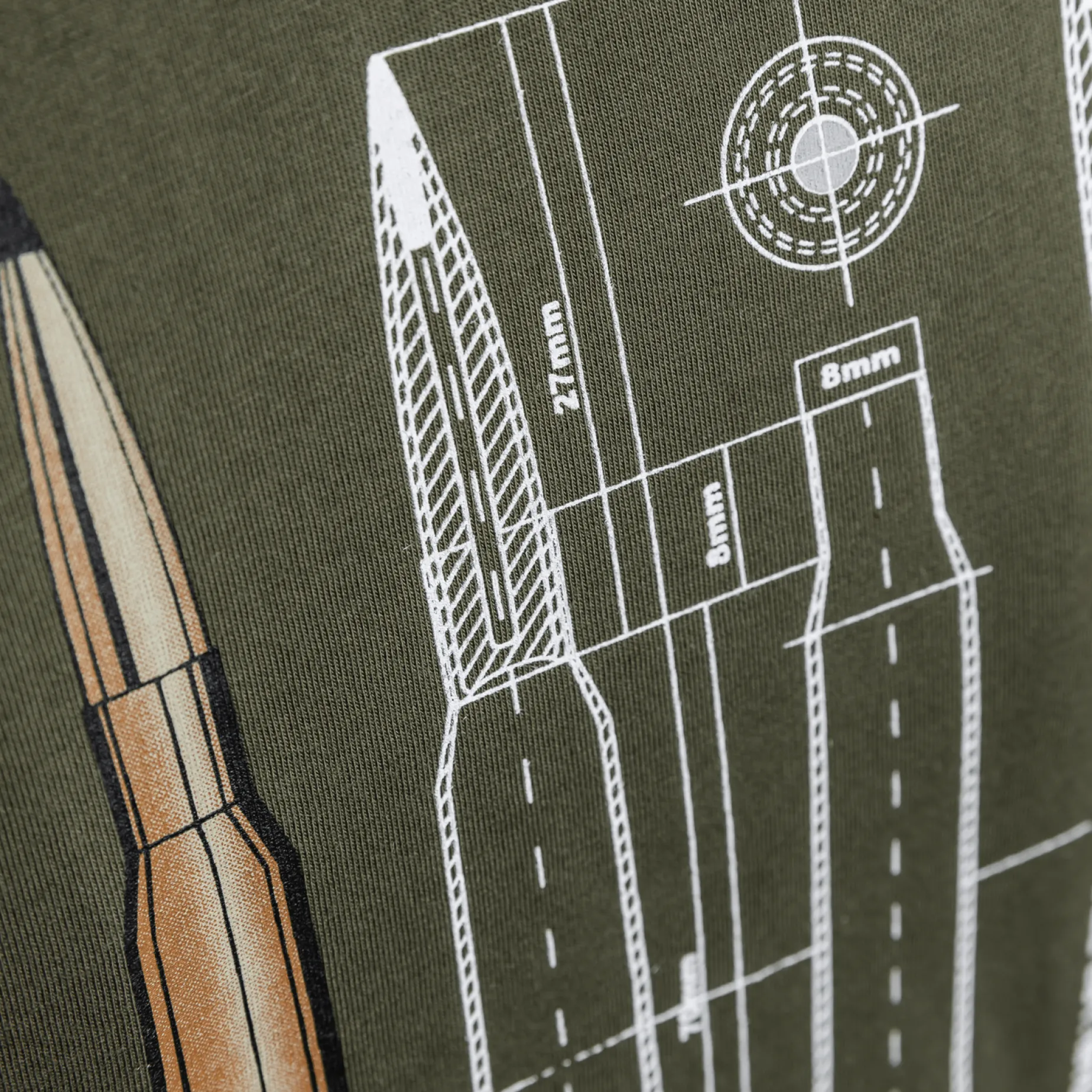 Bullet T-shirt, t-skjorte - Skjorte - Bullet T-shirt, t-skjorte