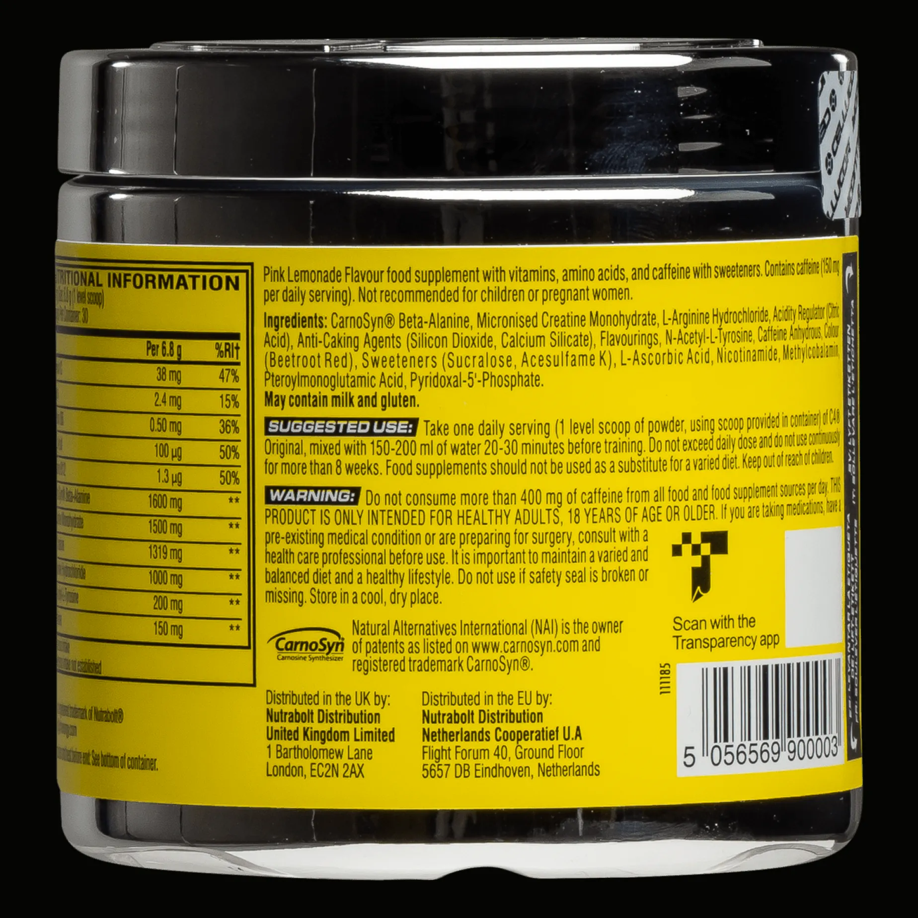 C4 Original Pink Lemonade, pre-workout-pulver - Pre-Workout - C4 Original Pink Lemonade, pre-workout-pulver