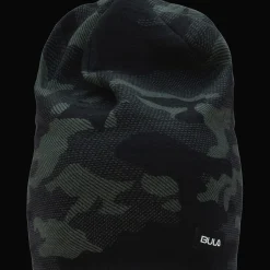 Camo Printed Wool Beanie, lue unisex - Fritidslue - Camo Printed Wool Beanie, lue unisex