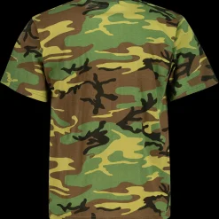 Camo T-shirt, t-skjorte, kamuflasjemønster - Skjorte - Camo T-shirt, t-skjorte, kamuflasjemønster