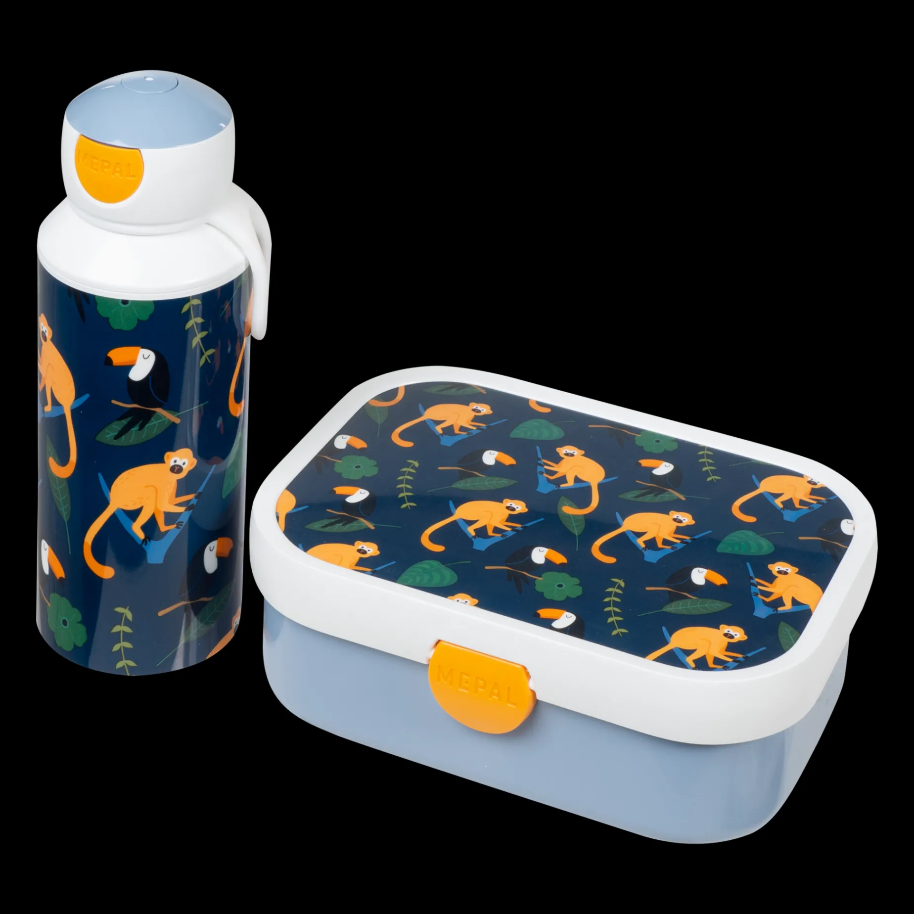 Campus animal flaske + matboks set - Matbokser - Campus animal flaske + matboks set