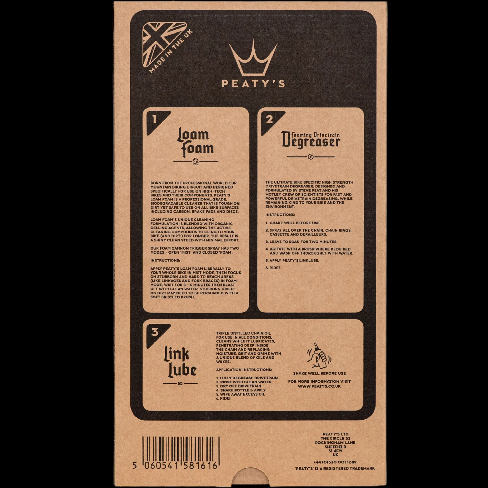 Clean Degrease Lube Gift Pack, rengjøringspakke - Smøring - Clean Degrease Lube Gift Pack, rengjøringspakke