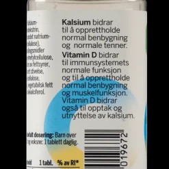 Collett Kalsium + D-vitamin 80, kosttilskudd - Kosttilskudd - Collett Kalsium + D-vitamin 80, kosttilskudd