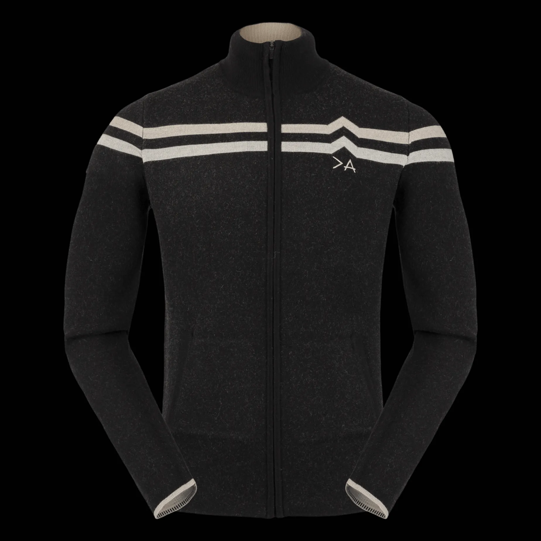 Curve Knit, ullstrikket jakke, herre - Mellomlagsjakke - Curve Knit, ullstrikket jakke, herre