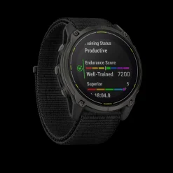 Enduro 3 – 51 mm, Solar, Sapphire, Carbon Gray DLC Ti, ultrafit Nylon Strap, smartklokke, unisex - Pulsklokke - Enduro 3 – 51 mm, Solar, Sapphire, Carbon Gray DLC Ti, ultrafit Nylon Strap, smartklokke, unisex