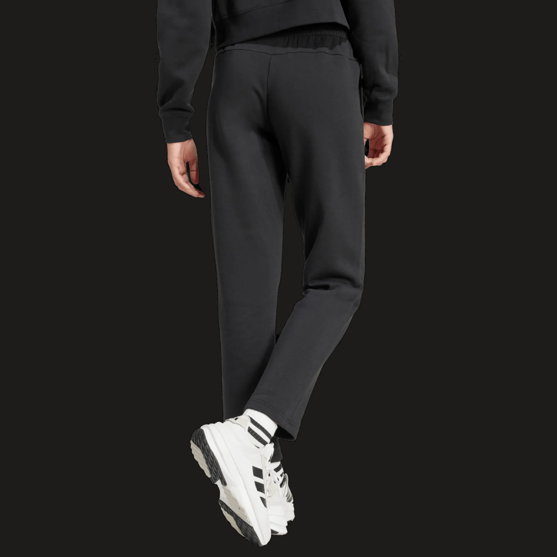 Essential Small Logo Feel Cozy Open Hem Pant, joggebukse, dame - Jogge-& Fritidsbukse - Essential Small Logo Feel Cozy Open Hem Pant, joggebukse, dame