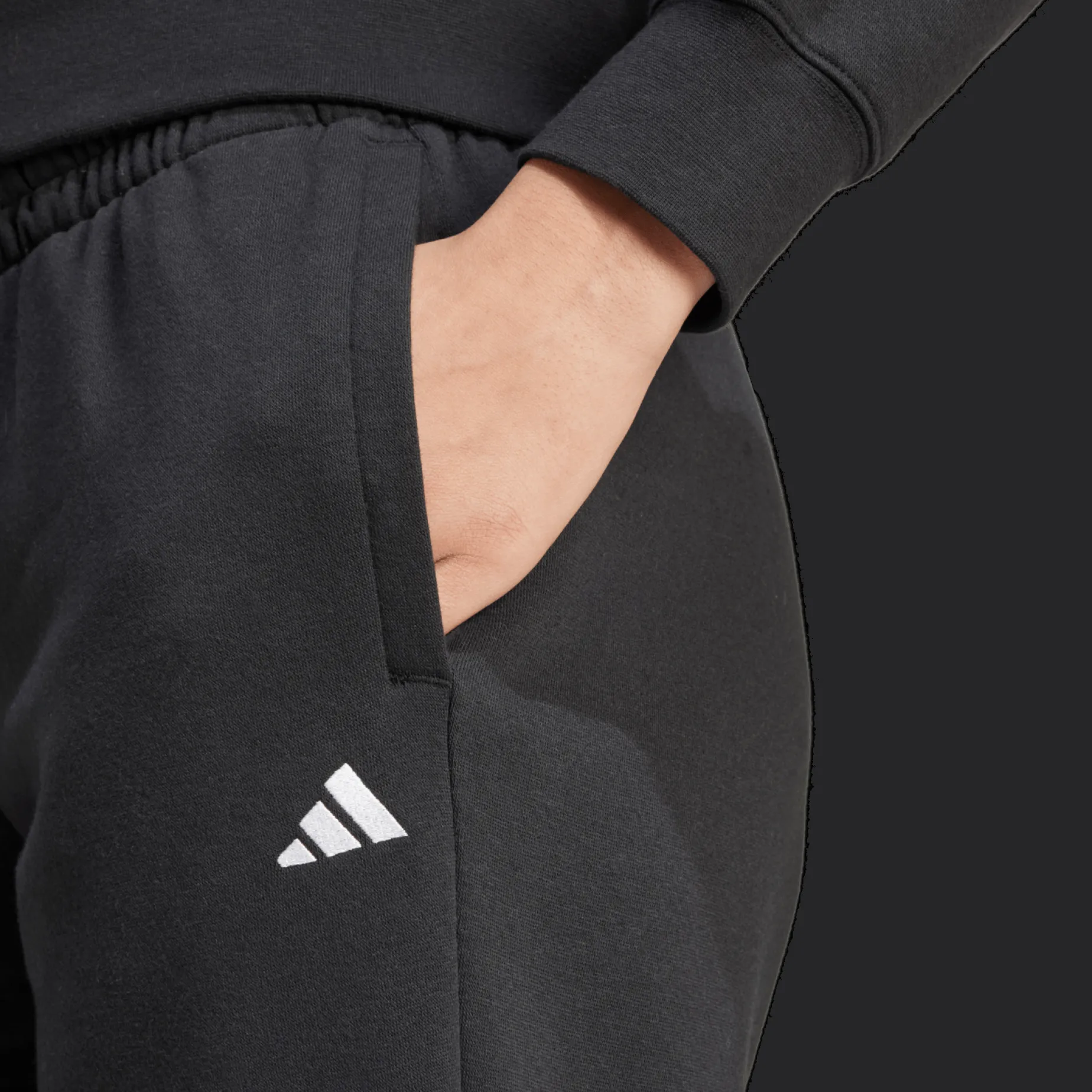 Essential Small Logo Feel Cozy Open Hem Pant, joggebukse, dame - Jogge-& Fritidsbukse - Essential Small Logo Feel Cozy Open Hem Pant, joggebukse, dame