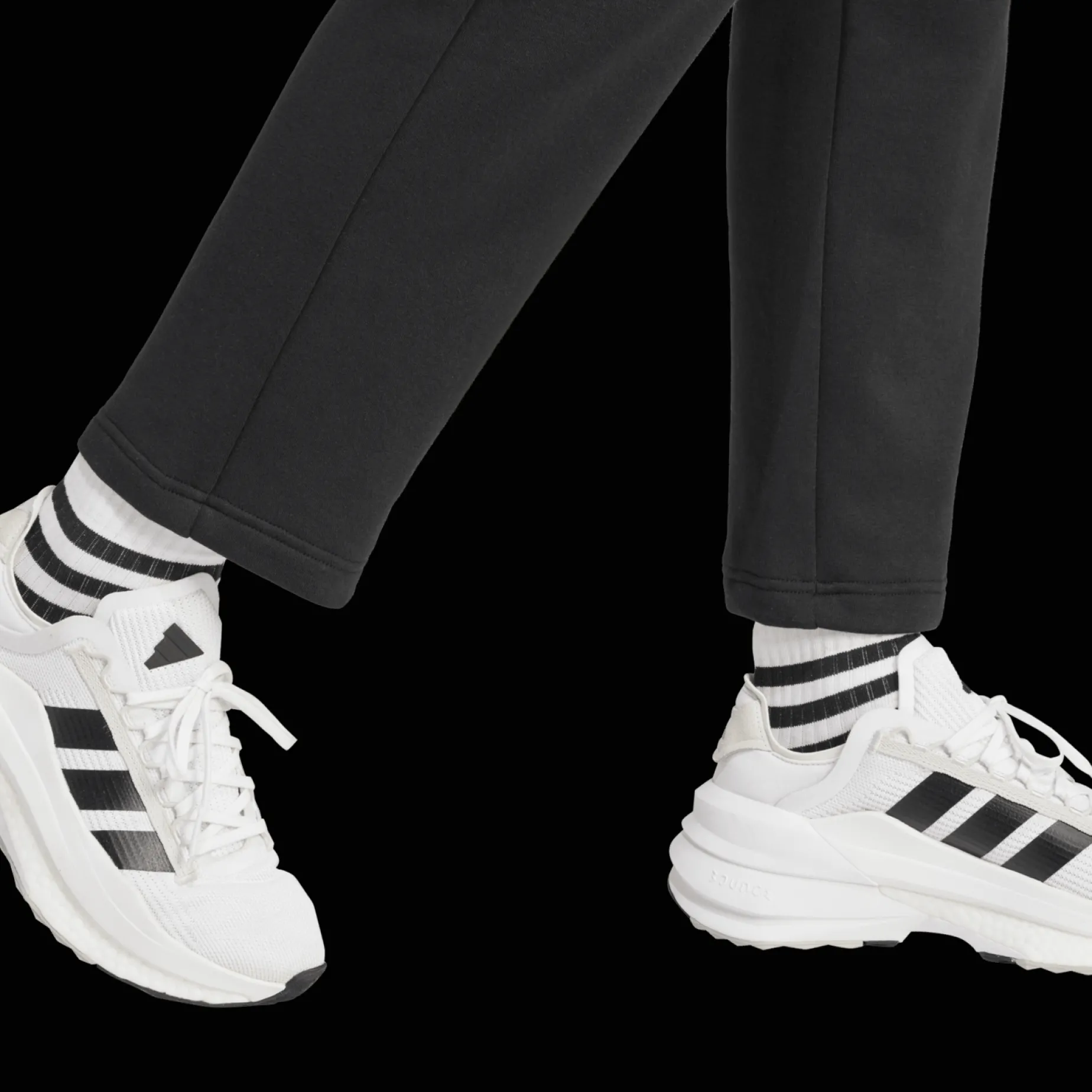 Essential Small Logo Feel Cozy Open Hem Pant, joggebukse, dame - Jogge-& Fritidsbukse - Essential Small Logo Feel Cozy Open Hem Pant, joggebukse, dame