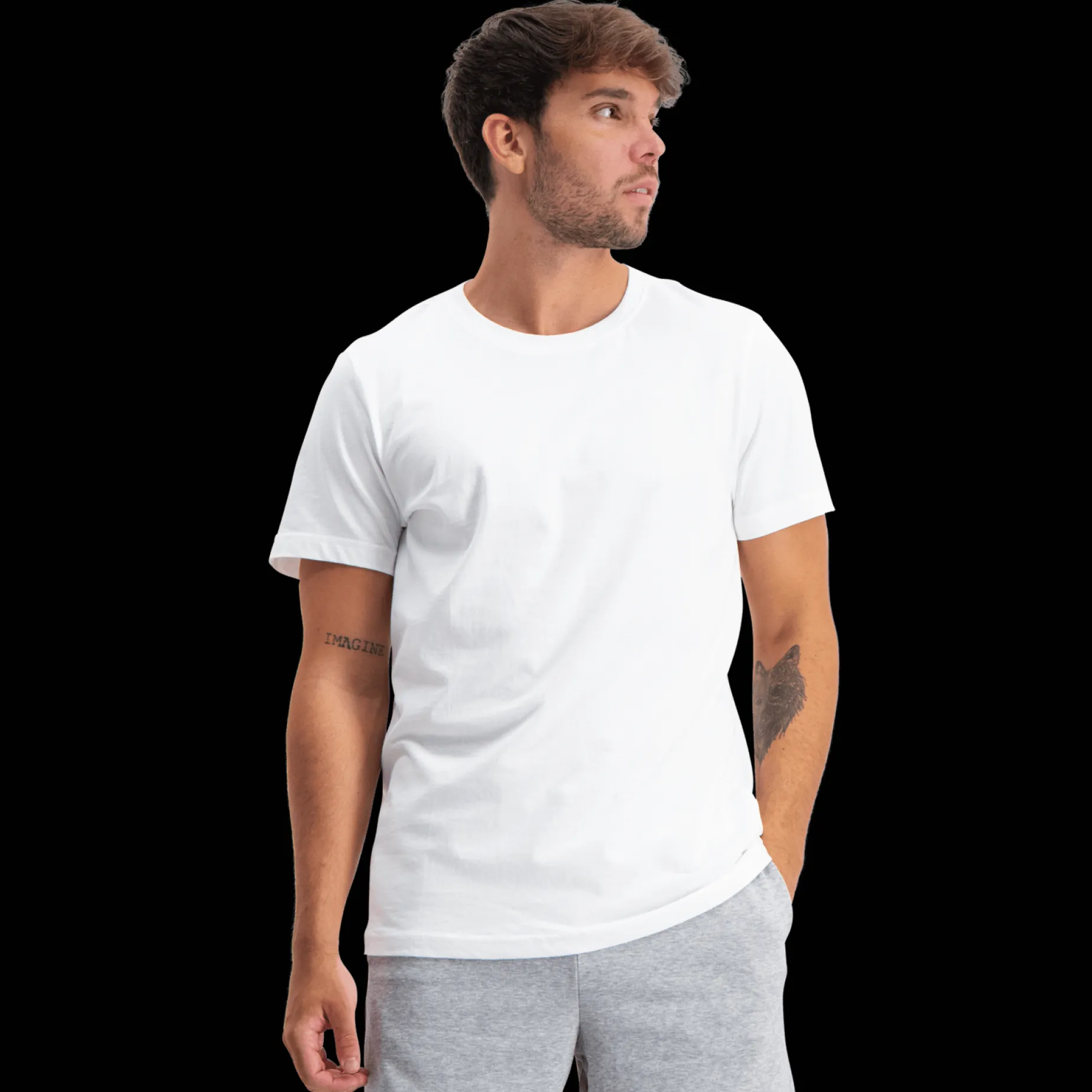 Essential T-Shirt, t-skjorte, herre - Fritids T-Skjorte - Essential T-Shirt, t-skjorte, herre