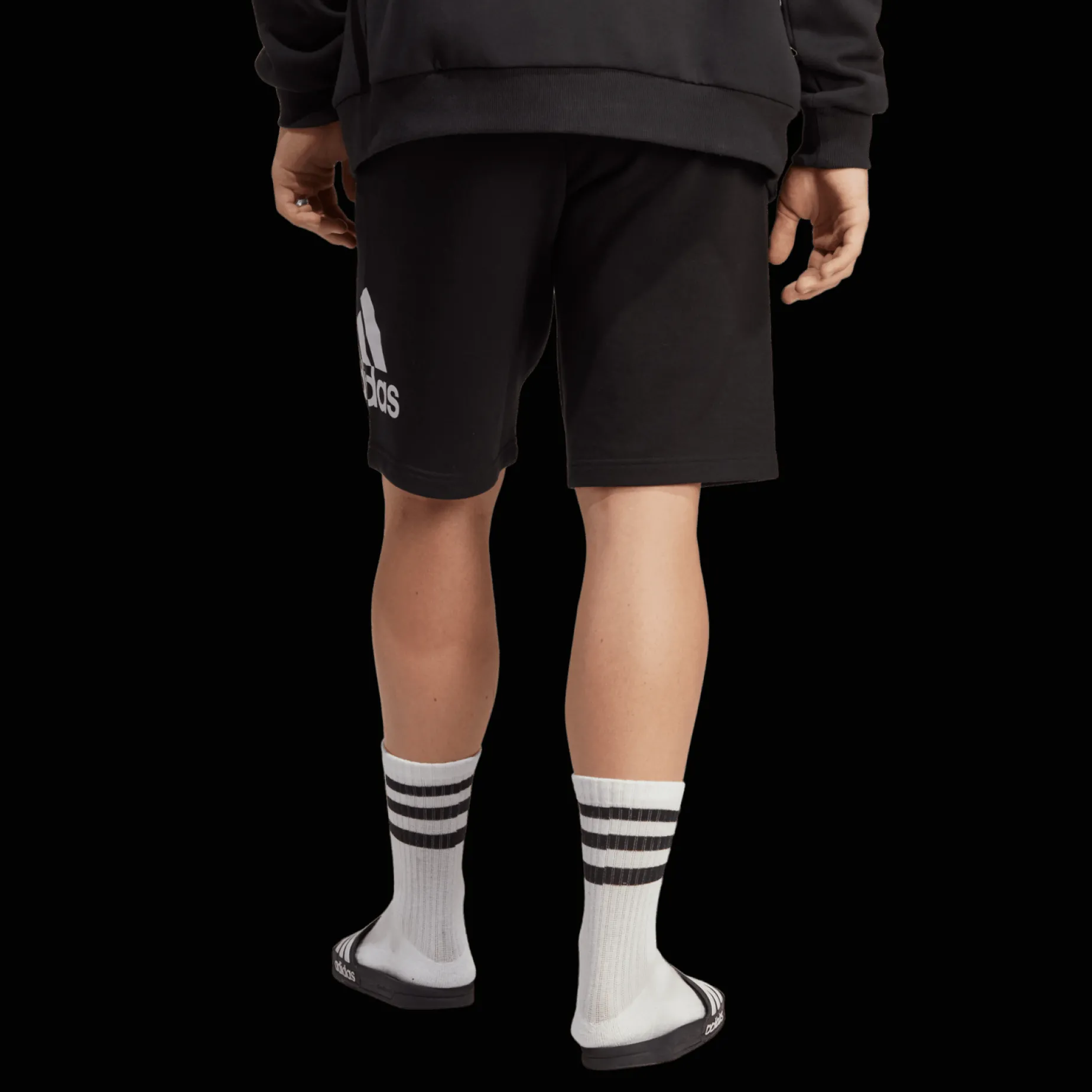 Essentials Big Logo French Terry Shorts, collegeshorts, herre - Fritidsshorts - Essentials Big Logo French Terry Shorts, collegeshorts, herre