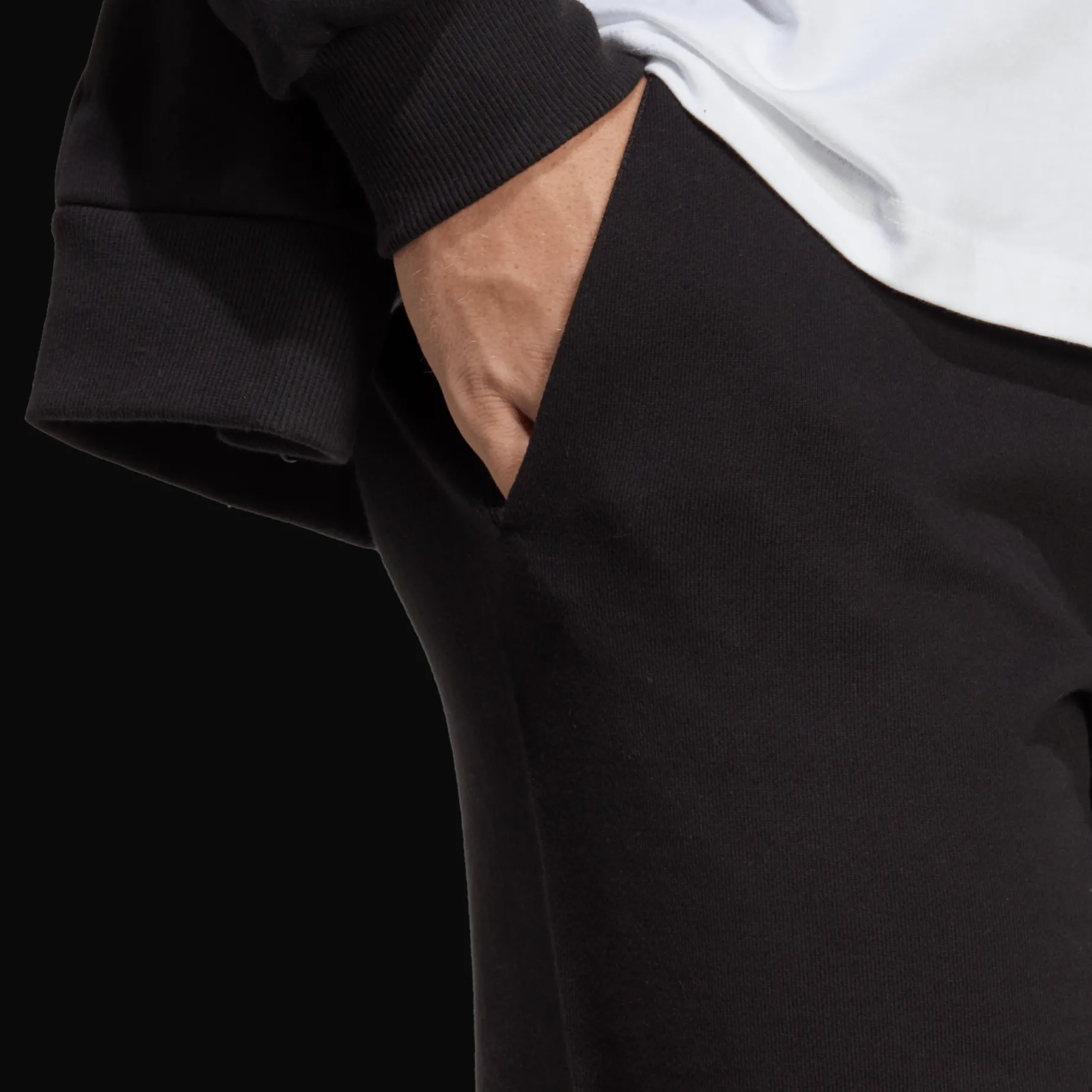 Essentials Big Logo French Terry Shorts, collegeshorts, herre - Fritidsshorts - Essentials Big Logo French Terry Shorts, collegeshorts, herre