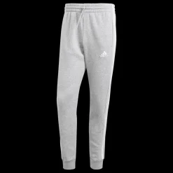 Essentials Fleece 3-Stripes Tapered Cuff Joggers, joggebukse, herre - Fritid- & Joggebukser - Essentials Fleece 3-Stripes Tapered Cuff Joggers, joggebukse, herre