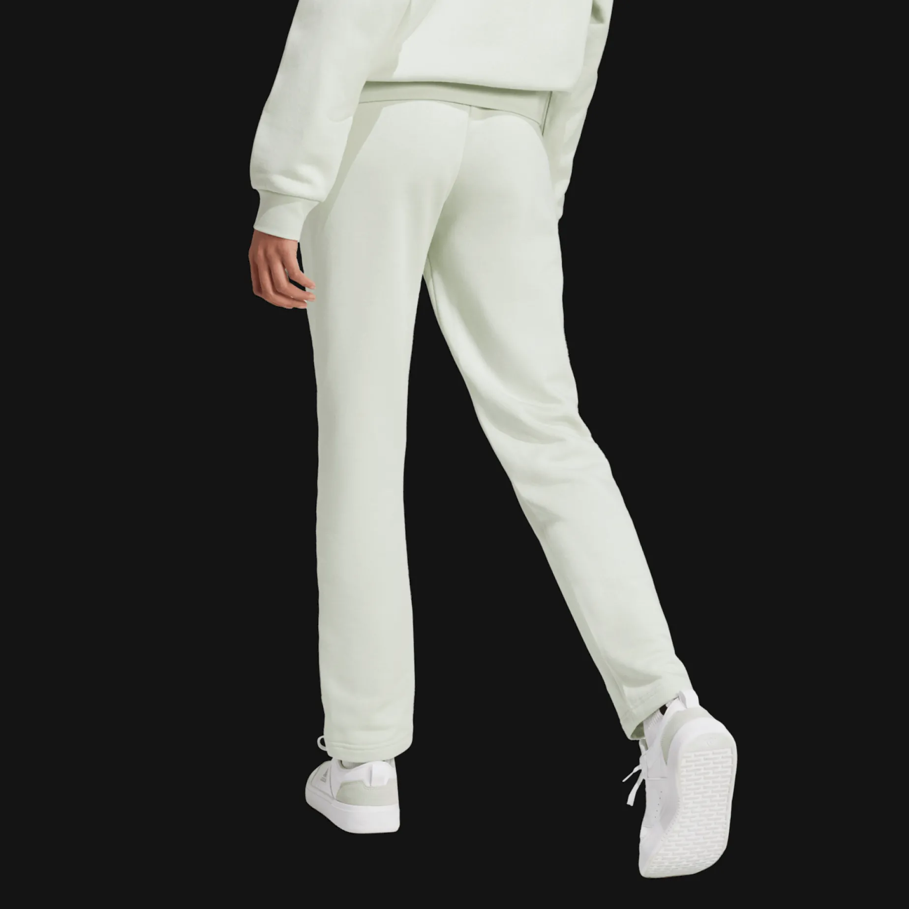 Essentials Small Logo Feel Cozy Open Hem Joggers, joggebukse, dame - Jogge-& Fritidsbukse - Essentials Small Logo Feel Cozy Open Hem Joggers, joggebukse, dame