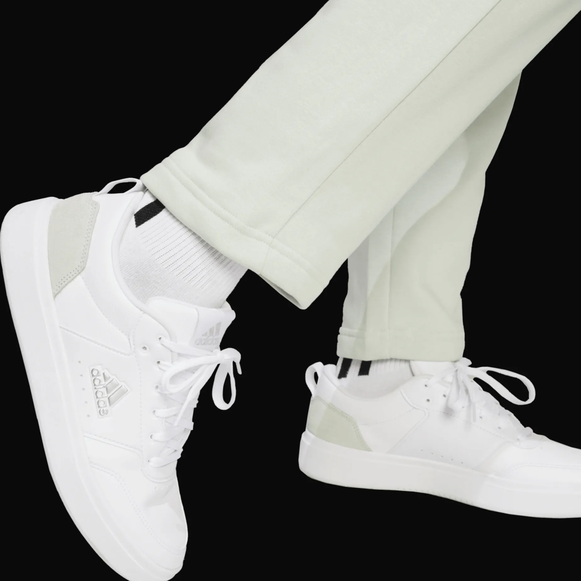 Essentials Small Logo Feel Cozy Open Hem Joggers, joggebukse, dame - Jogge-& Fritidsbukse - Essentials Small Logo Feel Cozy Open Hem Joggers, joggebukse, dame