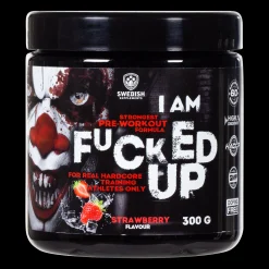 F#cked Up Joker edition 300g strawberry, kostilskudd - Pre-Workout - F#cked Up Joker edition 300g strawberry, kostilskudd