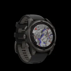 fenix 8 – 47 mm, Solar, Sapphire, Carbon Gray DLC Ti, smartklokke, unisex - Pulsklokke - fenix 8 – 47 mm, Solar, Sapphire, Carbon Gray DLC Ti, smartklokke, unisex