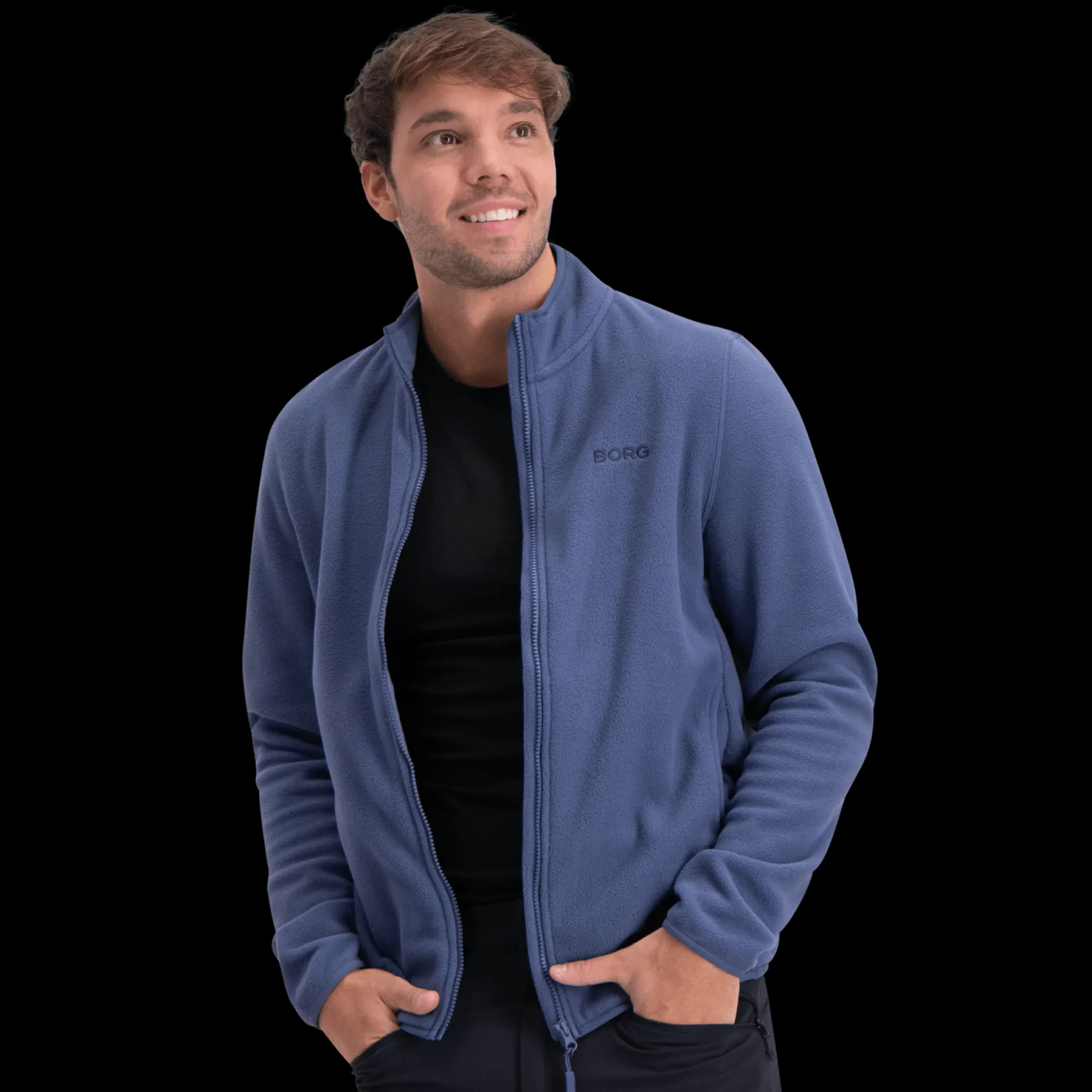 Full Zip Fleece, fleecejakke, herre - Hettegenser - Full Zip Fleece, fleecejakke, herre