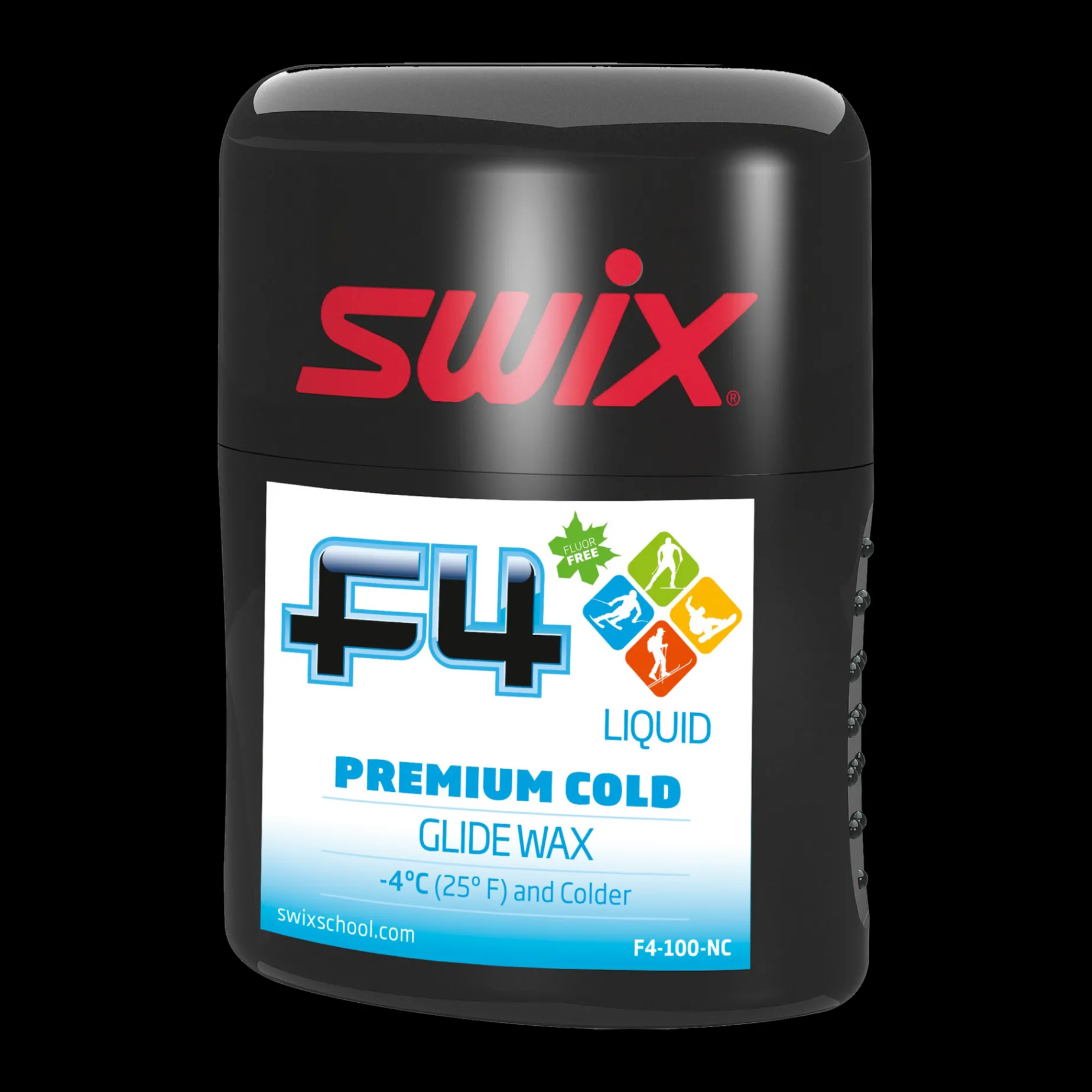 Glider F4-100CC Glidewax Liq. Cold 100ml 22/23, flytende glider - Glider - Glider F4-100CC Glidewax Liq. Cold 100ml 22/23, flytende glider