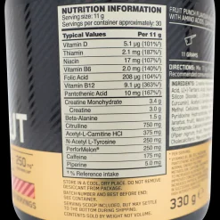 Gold Standard Pre Workout 330 g, pre-workout - Pre-Workout - Gold Standard Pre Workout 330 g, pre-workout