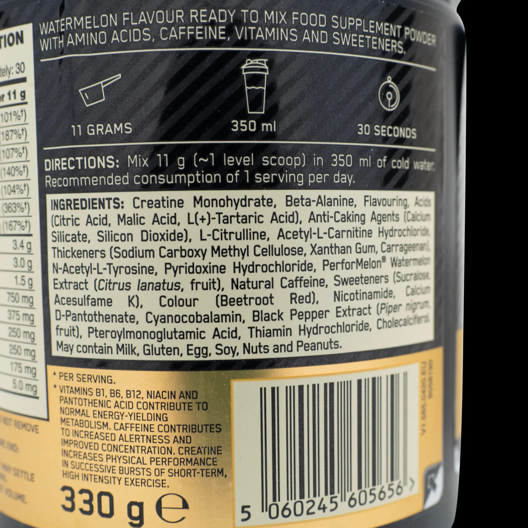 Gold Standard Pre Workout 330 g, pre-workout - Pre-Workout - Gold Standard Pre Workout 330 g, pre-workout