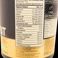 Gold Standard Pre Workout 330 g, pre-workout - Pre-Workout - Gold Standard Pre Workout 330 g, pre-workout