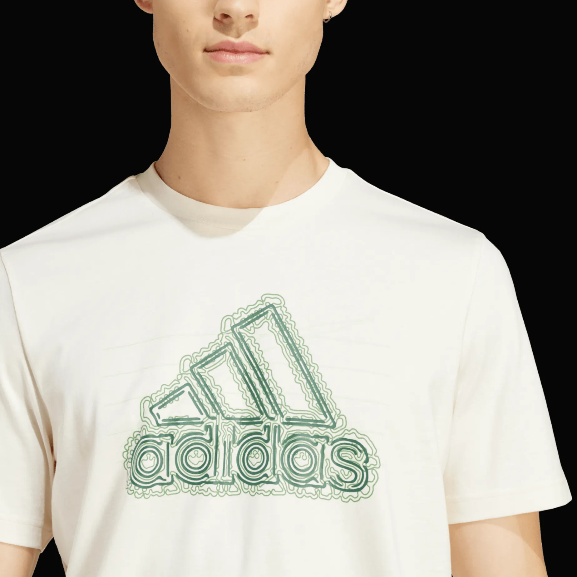 Growth Badge Graphic T-Shrit, t-skjorte, herre - Fritids T-Skjorte - Growth Badge Graphic T-Shrit, t-skjorte, herre