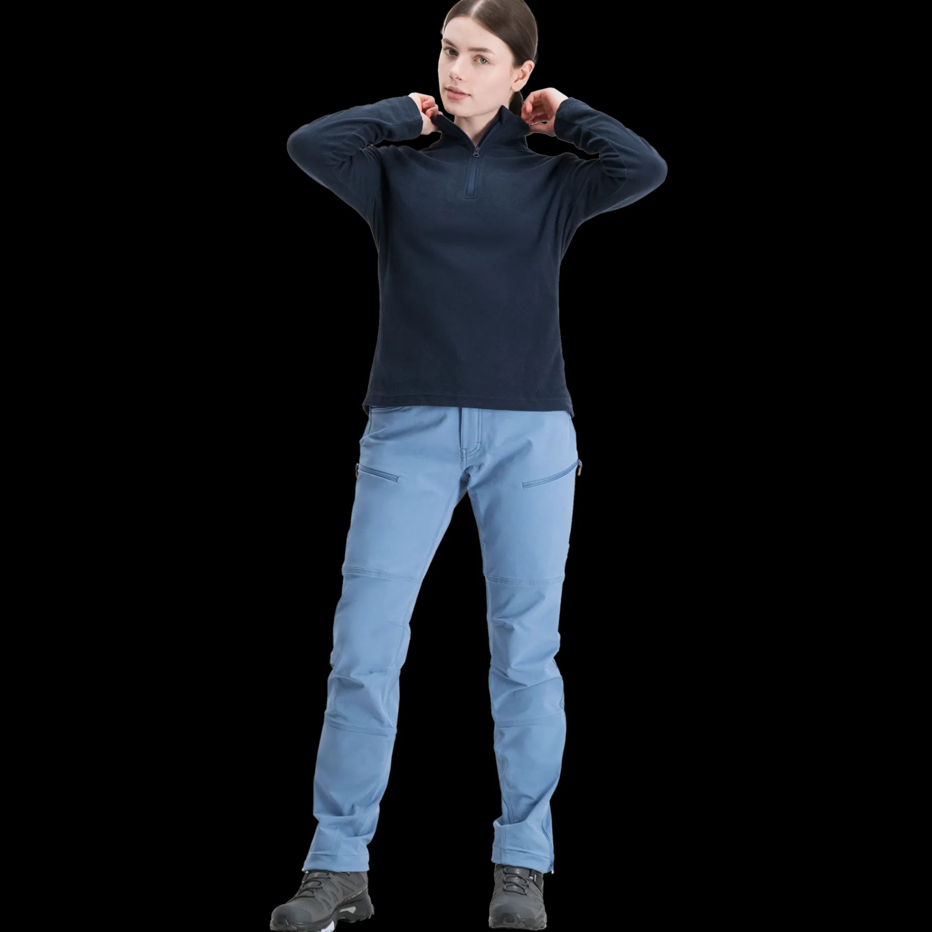 Half Zip Fleece W, fleecegenser dame - Fleecegenser - Half Zip Fleece W, fleecegenser dame