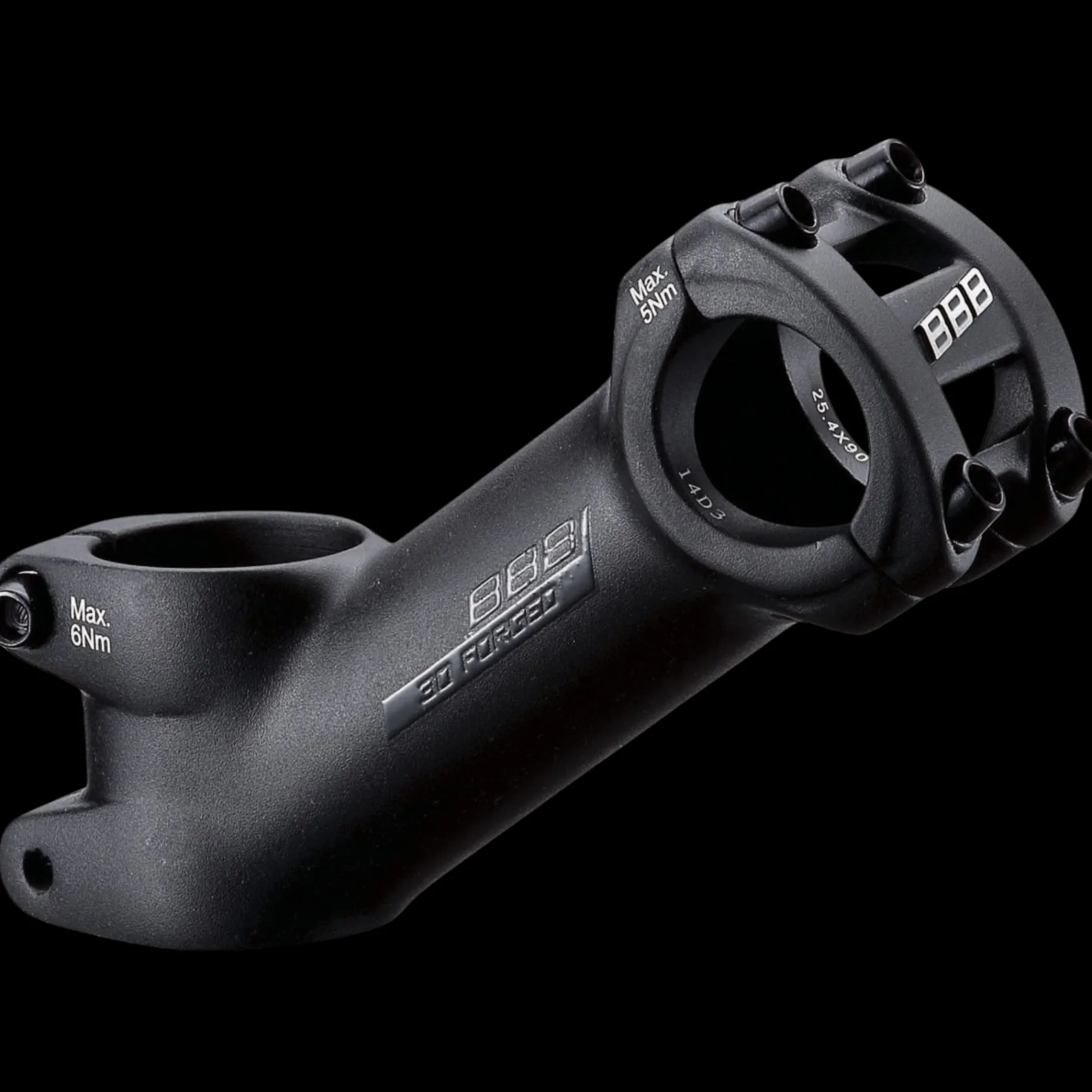 HighRise BHS-24 90mm/35, sykkelstem - Sykkelsete & Sykkelstyre - HighRise BHS-24 90mm/35, sykkelstem