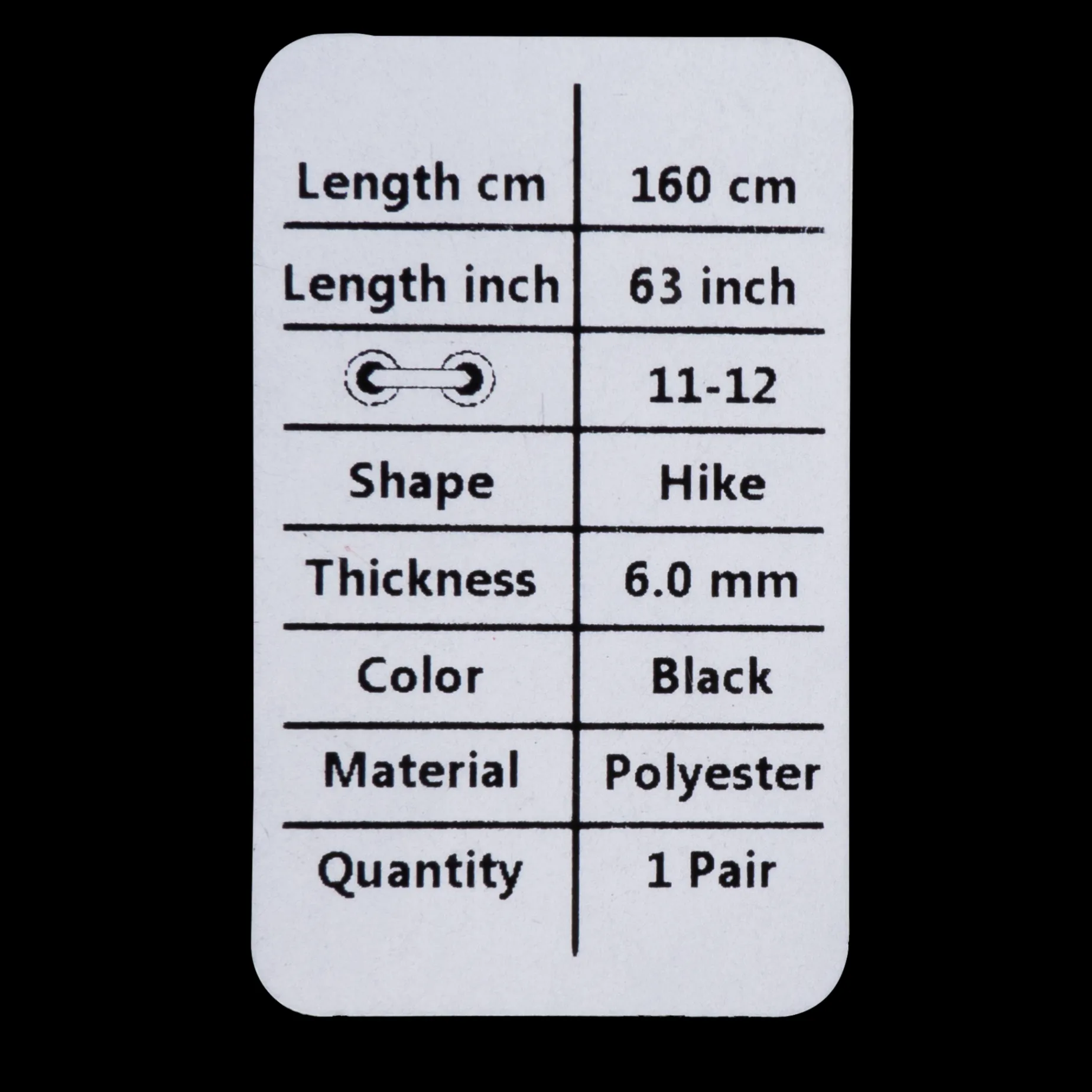 Hike 160 Black, skolisse - Skopleie - Hike 160 Black, skolisse