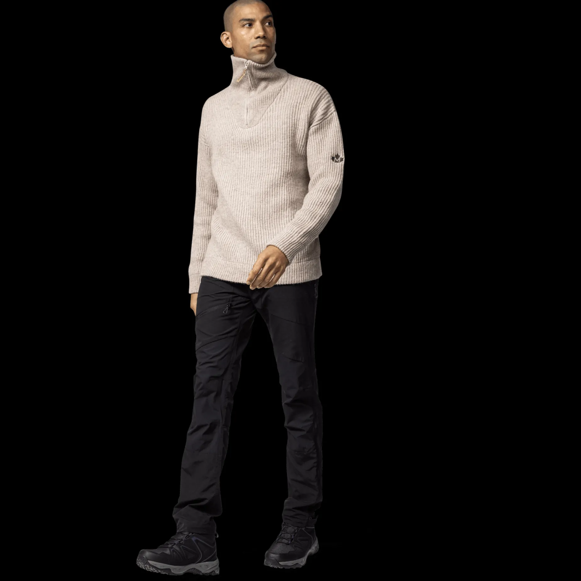 Hunter Wool Sweater, villmarksgenser, herre - Genser - Hunter Wool Sweater, villmarksgenser, herre