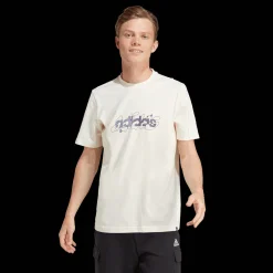 Illustrated Linear Graphic T-Shirt, t-skjorte, herre - Fritids T-Skjorte - Illustrated Linear Graphic T-Shirt, t-skjorte, herre