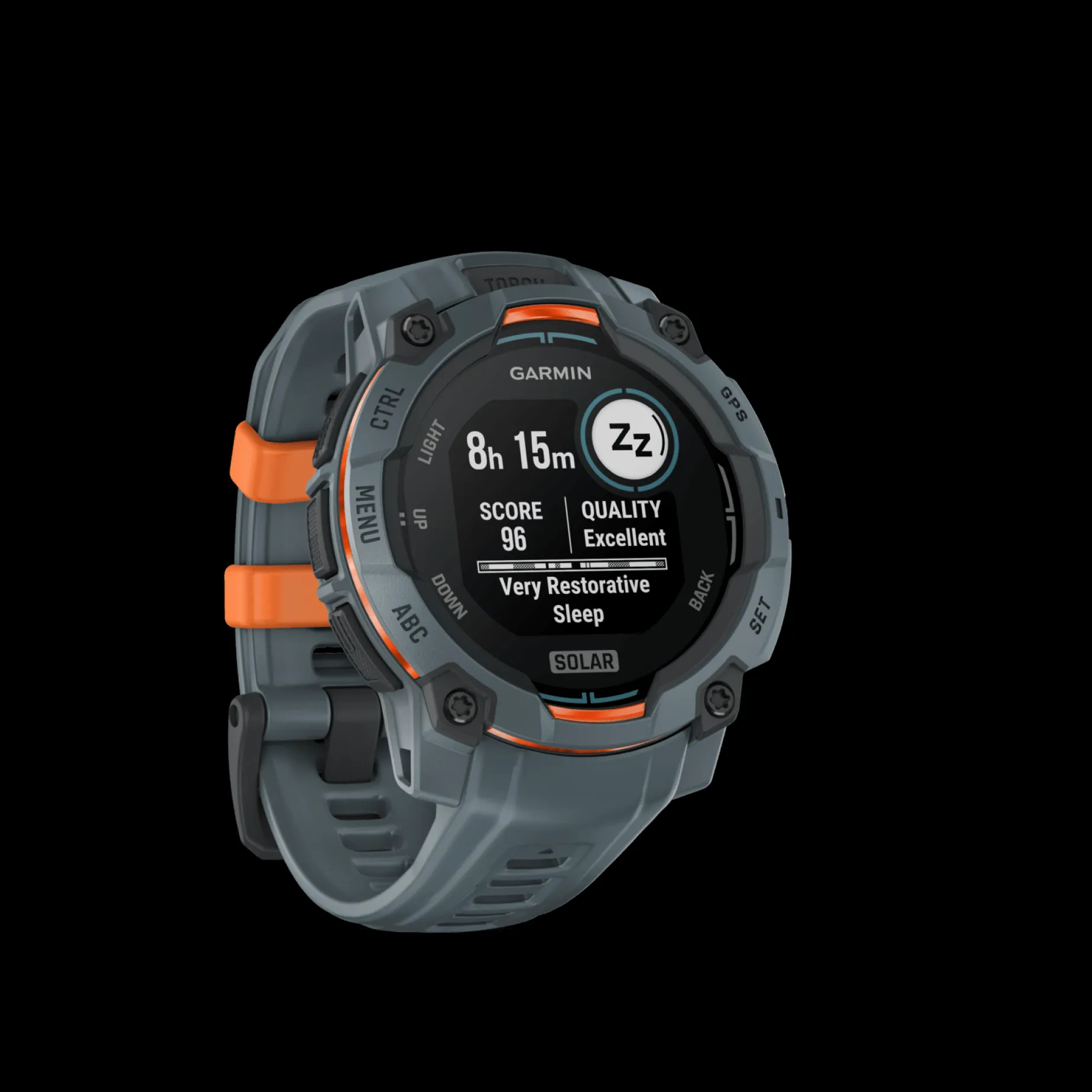 Instinct 3 Solar 45 mm, smartklokke - Pulsklokke - Instinct 3 Solar 45 mm, smartklokke