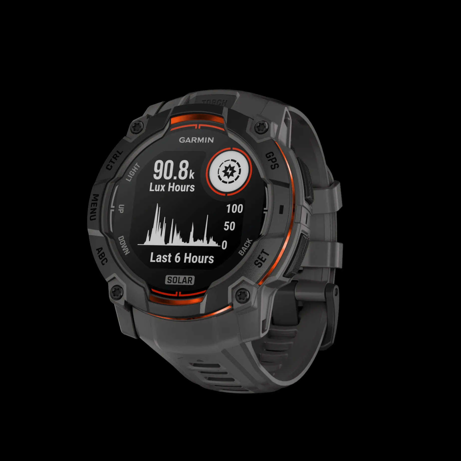 Instinct 3 Solar, 50mm, smartklokke - Pulsklokke - Instinct 3 Solar, 50mm, smartklokke