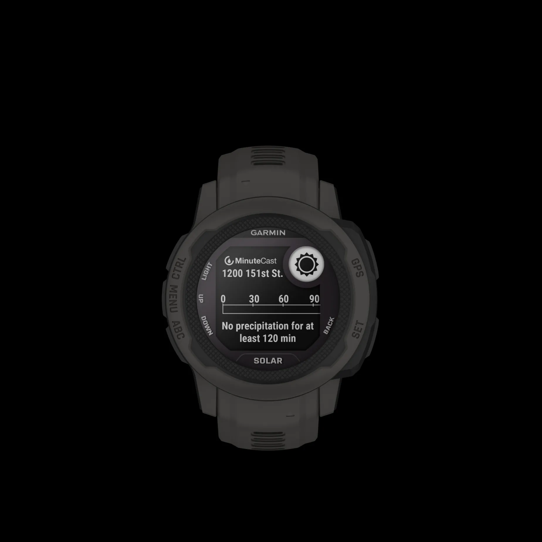 Instinct 2S, Solar, Graphite, multisportklokke, unisex - Pulsklokke - Instinct 2S, Solar, Graphite, multisportklokke, unisex