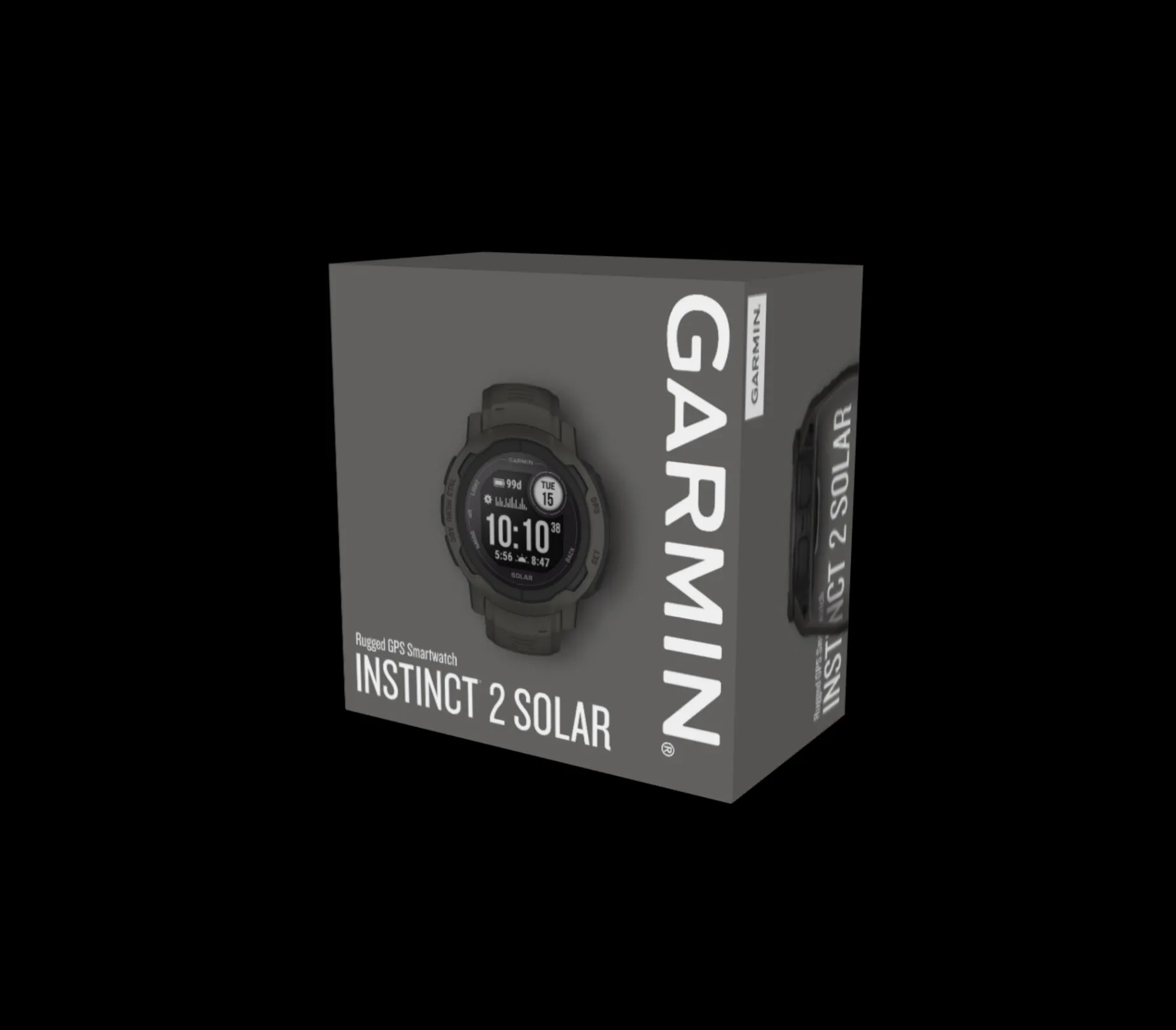 Instinct 2S, Solar, Graphite, multisportklokke, unisex - Pulsklokke - Instinct 2S, Solar, Graphite, multisportklokke, unisex