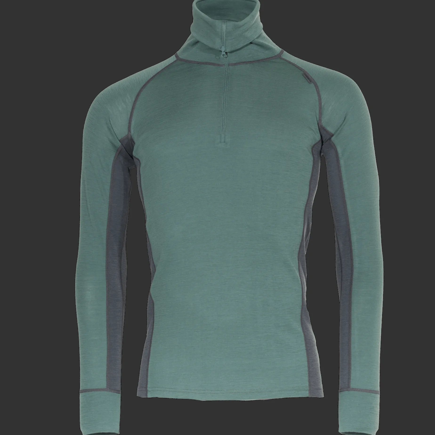 Laajias Merino Wool Polo Zip, ulltrøye, herre - Ullundertøy overdel herre - Laajias Merino Wool Polo Zip, ulltrøye, herre