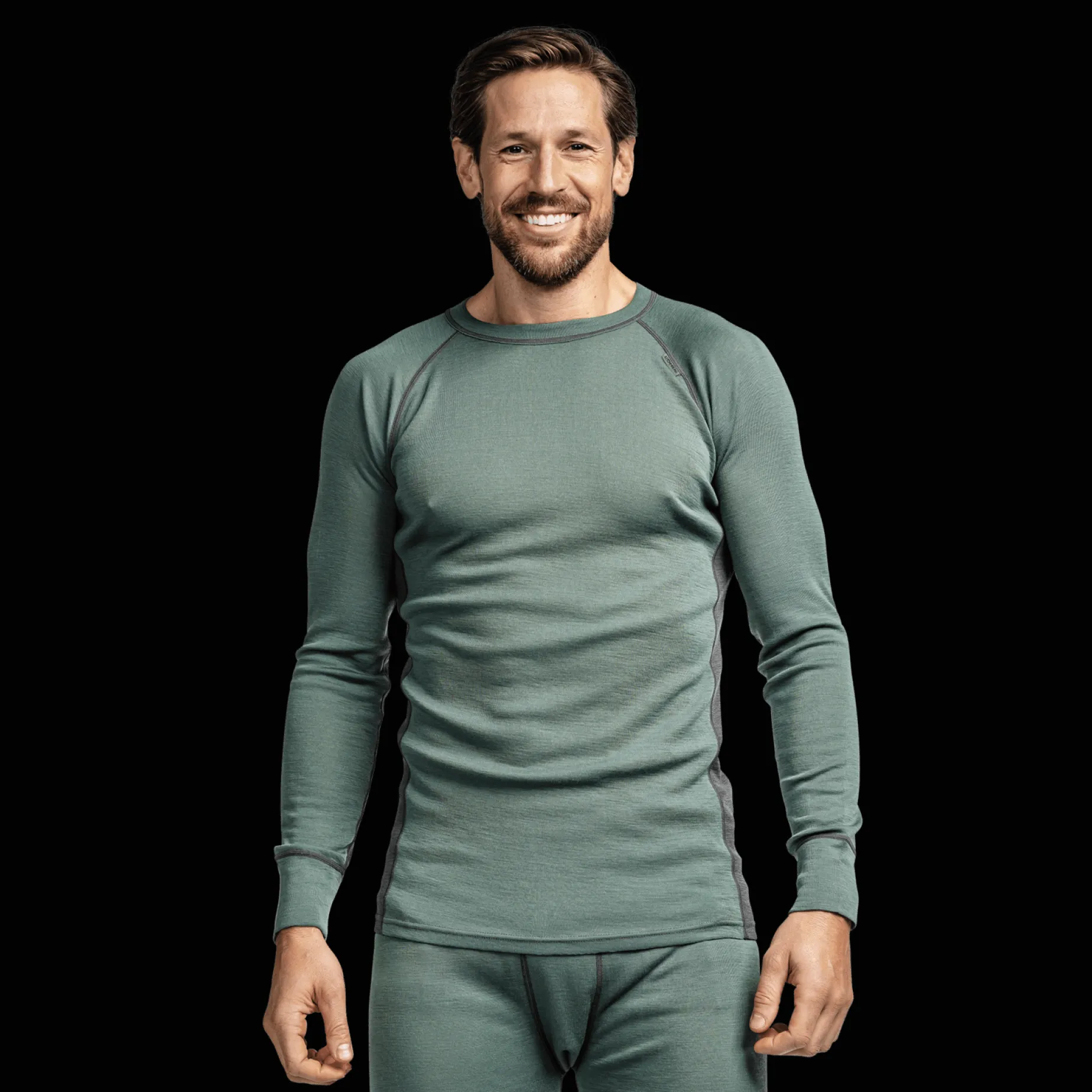 Laajias Merino Wool Roundneck, ulltrøye, herre - Ullundertøy overdel herre - Laajias Merino Wool Roundneck, ulltrøye, herre