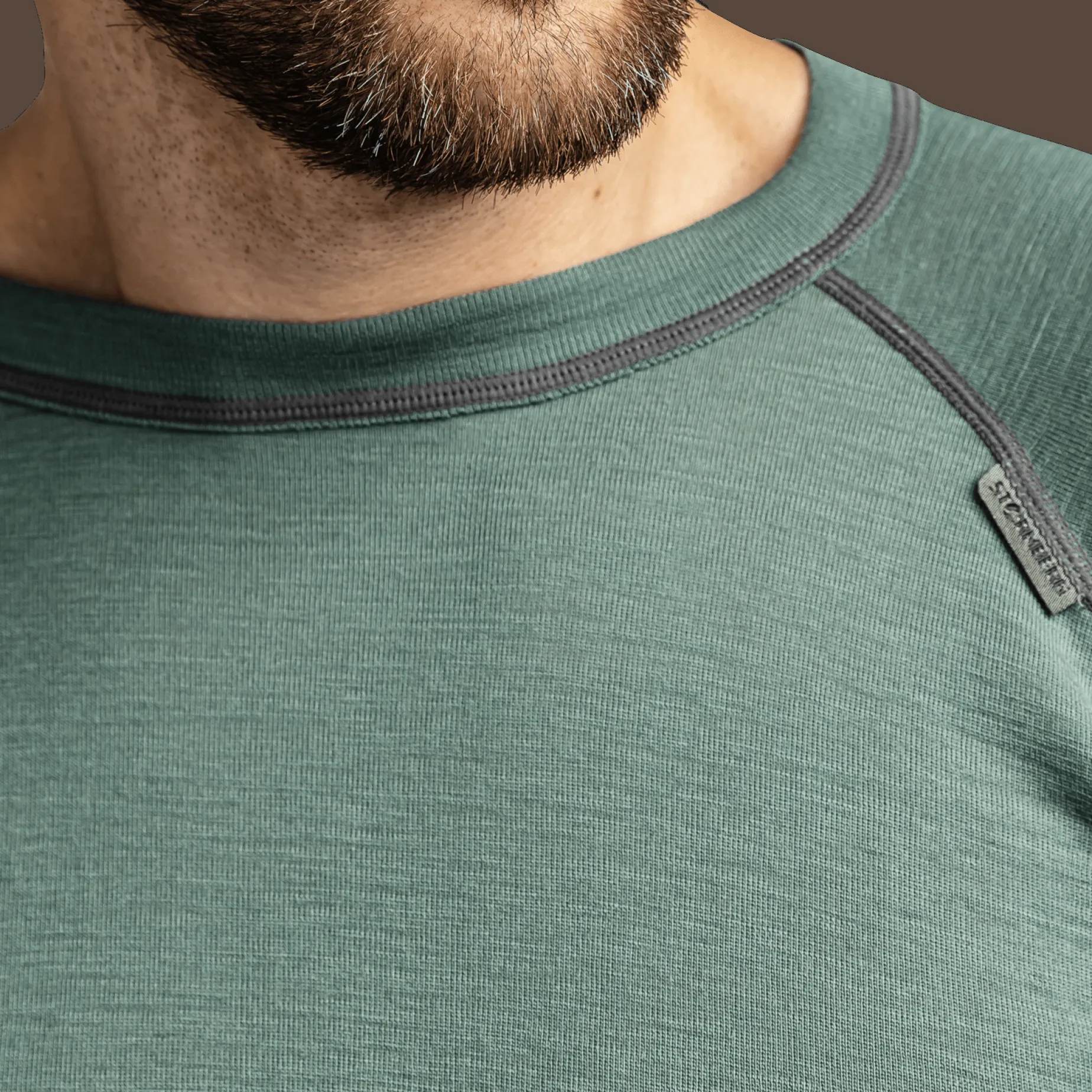 Laajias Merino Wool Roundneck, ulltrøye, herre - Ullundertøy overdel herre - Laajias Merino Wool Roundneck, ulltrøye, herre