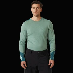 LIFA Merino Midweight Crew, ulltrøye, herre - Ullundertøy overdel herre - LIFA Merino Midweight Crew, ulltrøye, herre